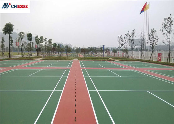ISSS CN-S02 Anti-Slide and Water-Resistance SPU Acrylic Tennis Court for Schools