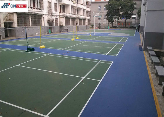 ISSS CN-S02 Anti-Slide and Water-Resistance SPU Acrylic Tennis Court for Schools